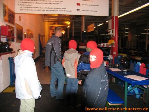 Jugendausflug 2005 Kartfahren